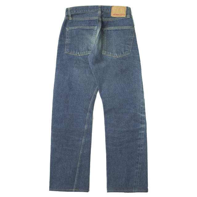 RESOLUTE リゾルト 日本製 710 Tight Straight(66モデル) スリムセルビッチデニムパンツ 28 インディゴ LEVI'S 501 ボタンフライ ジーンズ ボトムス【中古】【RESOLUTE】