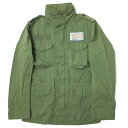 WACKO MARIA ワコマリア 日本製 M-65 JACKET(UPSETTER/ROCK STEADY PEOPLE Rio De Jameiro) S OLIVE ミリタリージャケット ブルゾン アウター【中古】【WACKO MARIA】