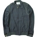 kolor カラー 17SS 日本製 グレンチェックジップアップブルゾン 17SCM-G02104 3 NAVY/GRAY スタンドカラー ジャケット アウター【中古】【kolor】