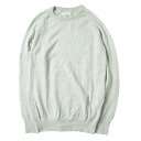 BEAUTY&YOUTH UNITED ARROWS ビューティーアンドユース ユナイテッドアローズ エクストラファインメリノウール ハイゲージクルーネックニット 1213-106-2992 S ライトグレー セーター プルオーバー ラグラン トップス【中古】【BEAUTY&YOUTH UNITED ARROWS】