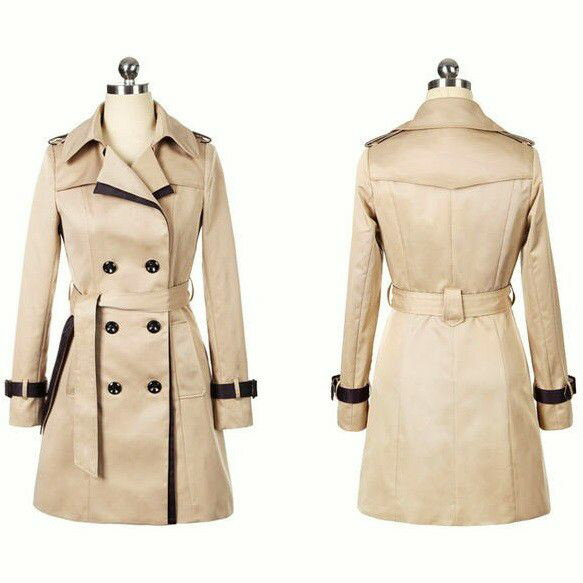 樂天商城 - no brand ノーブランド ツイル トレンチコート M ベージュ アウター【新古品】【中古】【no brand】