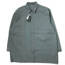 QASIMI カシミ 19AW OVERSIZED SHIRTS - HEAVY TWILL ヘビーツイル オーバーサイズシャツ SH01 SABIK 48 M...
