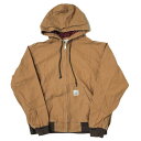 orslow x BEAMS BOY オアスロウ ビームスボーイ 別注 日本製 ブラウンダックフードジャケット XS(0) BROWN ワーク ブルゾン アウター【中古】【orslow × BEAMS BOY】