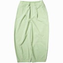 monkey time モンキータイム RENU TRO WD ANKLE PANT ワイドアンクルパンツ 8314-144-1416 L LIME ユナイテッドアローズ ボトムス【新古品】【中古】【monkey time】