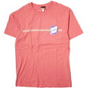 SANTA CRUZ サンタクルーズ CLASSIC DOT S/S TEE クラシックドットTシャツ L サーモンピンク 半袖 ロゴ トップス【中古】【SANTA CRUZ】