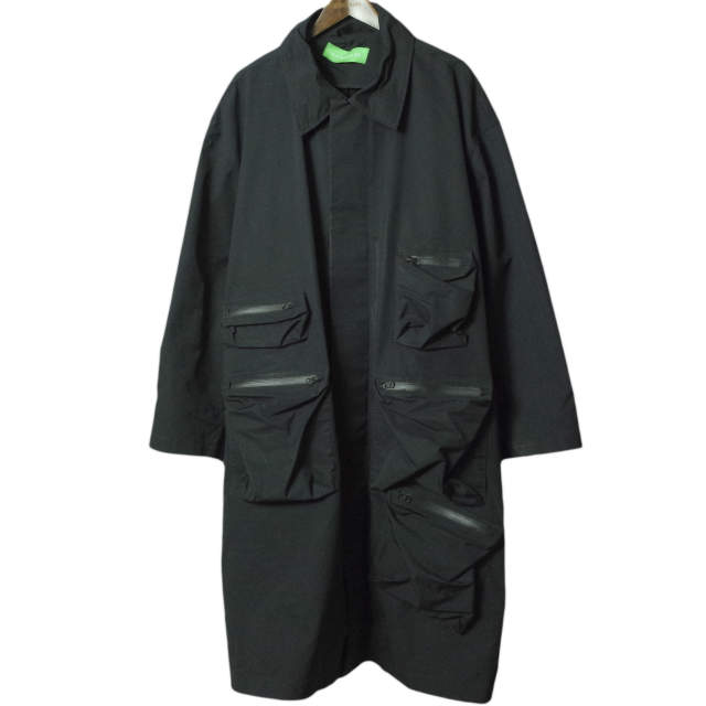 A.A.Spectrum ڥȥ 19AW QUIET SPACE COAT ƥ󥫥顼 L ֥å šۡA.A.Spectrum