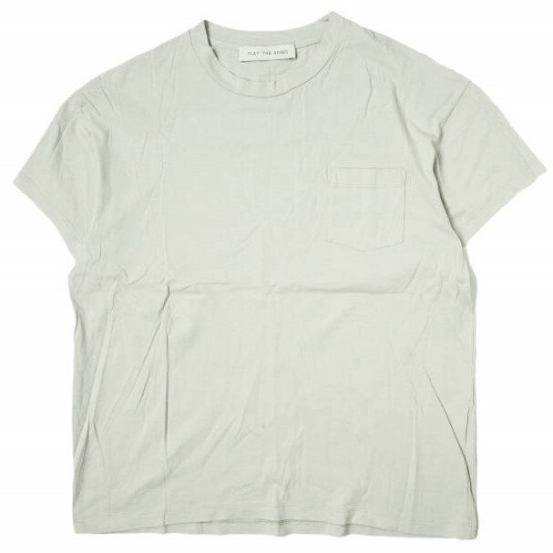 PLAY THE BONES ץ쥤  ܡ ꥫ S/S POCKET TEE ݥåT L IVORY Ⱦµ EDIFICE MADE IN USA ȥåץšۡPLAY THE BONES