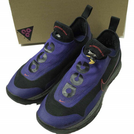 楽天USED SELECT SHOP Loop楽天市場店NIKE ACG ナイキ エーシージー ZOOM AIR AO ズームエアー エーオー CT2898-400 US10（28cm） FUSION VIOLET/BLACK スニーカー シューズ【中古】【NIKE ACG】