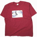 SUPREME シュプリーム 22AW アメリカ製 Pope.L Training Crawl Tee ポープL トレイニングクロールTシャツ XL Cardinal 半袖 MADE IN USA トップス【中古】【SUPREME】