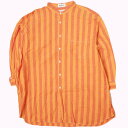 INDIVIDUALIZED SHIRTS x BEAMS BOY CfBrWACYhVc r[X{[C 22SS ʒ AJ BAND SHIRTS ohJ[XgCvVc ONE SIZE ORANGE  O gbvXyÁzyINDIVIDUALIZED SHIRTS ~ BEAMS BOYz