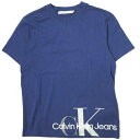 Calvin klein Jeans JoNCW[Y Hem Logo Tee wSTVc J319719 L BLUE  Avg CK gbvXyVÕizyÁzyCalvin klein Jeansz