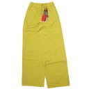 RED CARD レッドカード 日本製 Glory CO ハイウエストコットンツイルワイドパンツ 77470CO 23 MUSTARD バギー ボトムス