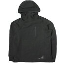 BLK WHITE MOUNTAINEERING ホワイトマウンテニアリング 日本製 PERTEX ミッドレイヤーフーディ BK1073102 S ブラック プルオーバーパーカー トップス【中古】【WHITE MOUNTAINEERING】