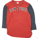 CHESWICK x BEAMS BOY `FXEBbN r[X{[C ʒ NEW YORK TEE x[X{[TVc S RED/NAVY  w[lbN gbvXyÁzyCHESWICK ~ BEAMS BOYz