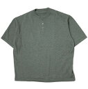 crepuscule x BEAMS T クレプスキュール ビームスティー 23SS 別注 ヘンリーネックTシャツ SP 2301-030 2 グレー 半袖 ニット トップス【中古】【crepuscule × BEAMS T】