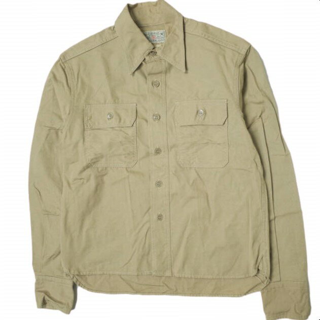 BUZZ RICKSON 039 S x maturely バズリクソンズ マチュアリー 別注 日本製 U.S. Army Shirt ミリタリーフィールドシャツ BR28138MT ONE SIZE KHAKI BEAMS 長袖 トップス【中古】【BUZZ RICKSON 039 S × maturely】