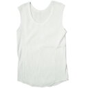 CEaRET シーレット 23SS 日本製 オリジナルリブスリーブレスプルオーバー 231004 2 ホワイト タンクトップ トップス【中古】【CEaRET】