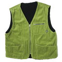 STUSSY Xe[V[ 20AW Wide Wale Reversible Vest R[fCo[VuxXg XL O[ ubN W {A gbvX   STUSSY 