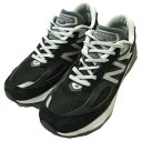 NEW BALANCE ニューバランス アメリカ製 M990BK6 US9D(27cm) ブラック MADE IN USA V6 スニーカー シューズ【中古】【NEW BALANCE】