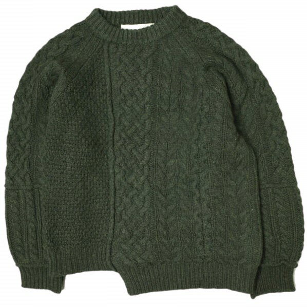 THE SHINZONE ザ シンゾーン 22AW LINK CABLE KNIT リンクケーブルニット 22AMSNI09 Free KHAKI セーター プルオーバー トップス【中古】【THE SHINZONE】