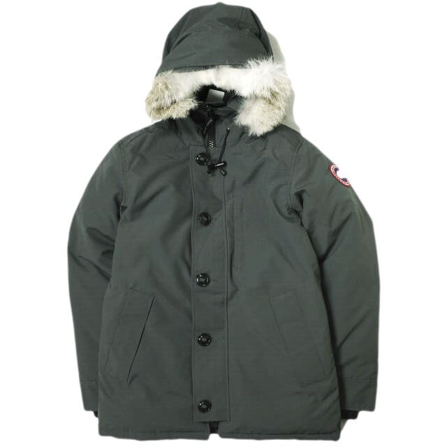 CANADA GOOSE カナダグース カナダ製 CHATEAU PARKA Fusion Fit シャトーパーカ フュージョンフィット 3426MA M GRAPHITE グラファイト グレー ファー付き フーデッド ダウンジャケット 定価234,300円 アウター【新古品】【中古】【CANADA GOOSE】のサムネイル