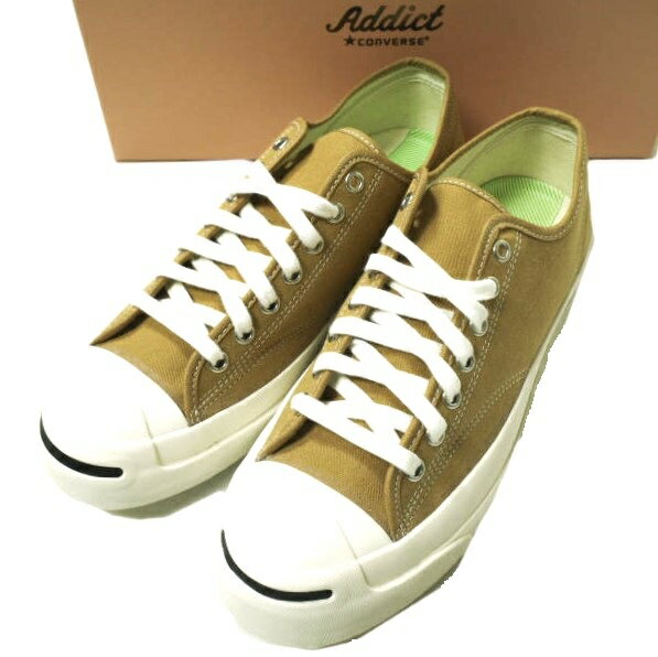 CONVERSE ADDICT コンバースアディクト 23AW JACK PURCELL CANVAS ジャックパーセル キャンバス 1AD672 US10.5(29cm) CAMEL ローカット スニーカー シューズ【新古品】【中古】【CONVERSE ADDICT】