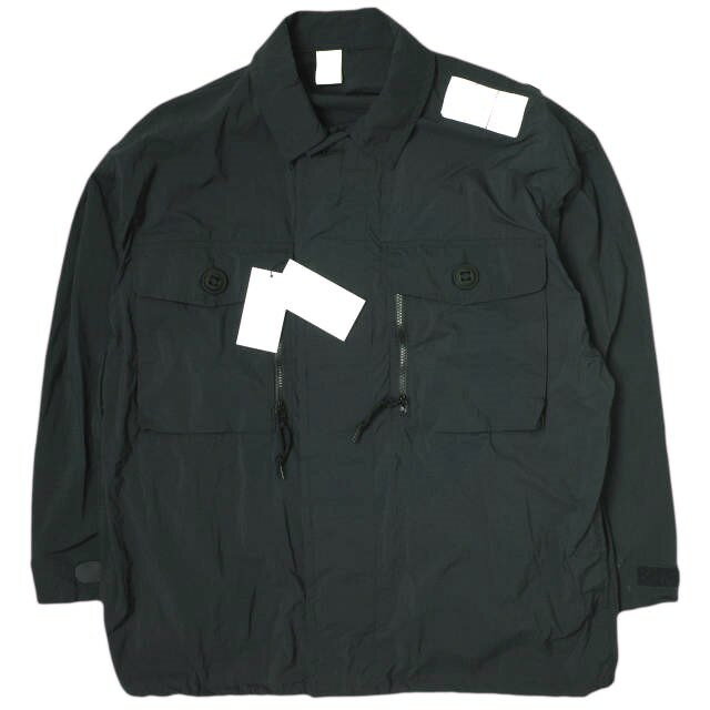 N.HOOLYWOOD エヌハリウッド ミスターハリウッド 24SS 日本製 SHIRT BLOUSON パラレスキュー部隊 コンバットジャケット 9241-BL03-002 pieces 38 BLACK TEST PRODUCT EXCHANGE SERVICE パラシュート TPES ナイロン シャツブルゾン アウター【新古品】【中古】