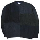 JUNYA WATANABE MAN COMME des GARCONS W^ix } RfM\ 21AW { VFbgh~E[AMIX NCW[p^[P[uN[lbNjbg WH-N007 M NAVY Z[^[ pb`[N gbvXyVÕizyÁzyJUNYA WATANABE MANz