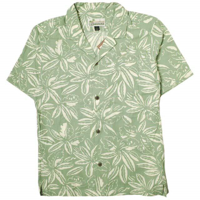 PATAGONIA パタゴニア 16SS M's Limited Edition Pataloha Shirt リミテッドエディション パタロハシャツ 52565 S TPDG(Tropical Distilled Green) 半袖 アロハ オープンカラー トップス