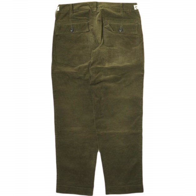 KENNETH FIELD ケネスフィールド 日本製 CEREMONY TROUSER CORDUROY コーデュロイ セレモニートラウザーパンツ S BROWN/NAVY 側章 サイドライン ベイカー ボトムス【中古】【KENNETH FIELD】