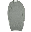 ALEXANDER WANG アレキサンダーワン Uネックロングニット 796-57001 XS グレー セーター プルオーバー ワンピース トップス【中古】【...