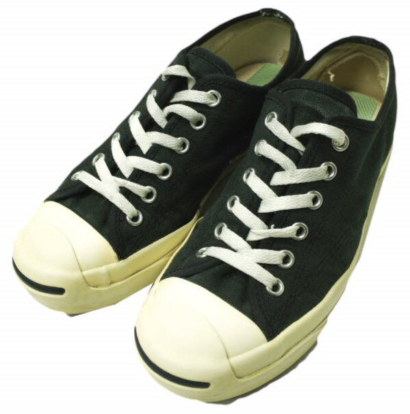 CONVERSE コンバース TimeLine JACK PURCELL 80 タイムライン ジャックパーセル 1CJ926 US4(23cm) BLACK/WHITE 80周年記念モデル キャンバス スニーカー シューズ【中古】【CONVERSE】