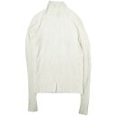 H BEAUTY&YOUTH エイチ ビューティーアンドユース RAYON RIB TURTLE NECK KNIT レーヨンリブタートルネックニット 1613-199-3518 Free ホワイト セーター プルオーバー トップス【中古】【H BEAUTY&YOUTH】(4)