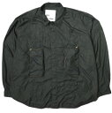 SSZ エスエスズィー 24SS WALLET SHIRT ウォレットシャツ 11-11-0936-791 M ブラック BEAMS トップス【中古】【SSZ】