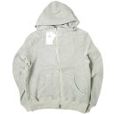 e JEANS イージーンズ 日本製 HONEYCOMB ZIP HOODIE 岡山児島 ハニカムコットン ジップパーカー e903-003 L Gray スウ...