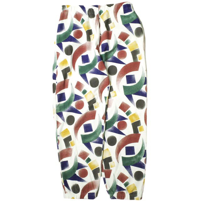 SASQUATCHfabrix. サスクワァッチファブリックス 22AW 日本製 FAR EAST AG SWEAT PANTS アバンギャルド スウェットパンツ 22AW-CSP-001 L WHITE 裏毛 ボトムス【新古品】【中古】【SASQUATCHfabrix.】