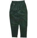 monkey time モンキータイム 8W CORD WIDE 1P PANTS 1プリーツコーデュロイパンツ 8314-199-0378 S ダークグリーン ユナイテッドアローズ ボトムス【中古】【monkey time】(4)