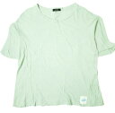 UNDERCOVER アンダーカバー 日本製 ビッグシルエットTシャツ G1806 1 ライトグリーン 半袖 Uネック カットソー トップス【中古】【UNDERCOVER】