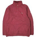 AIGLE エーグル 裏フリース プルオーバースウェット 8502-96215 M ワインレッド トレーナー トップス【中古】【AIGLE】