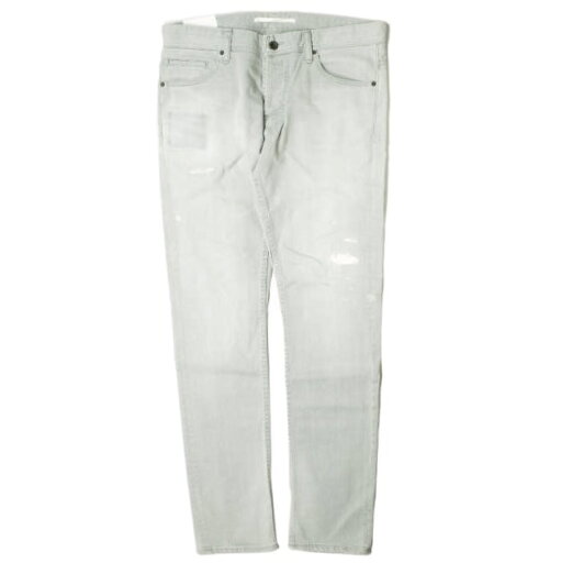 e JEANS イージーンズ 日本製 SEA HORSE SLIM 岡山児島 ダメージ&ペイント加工 スキニーデニムパンツ e-801 4 Aqua Gray ボタンフライ スリム ジーンズ 定価35,200円 ボトムス【新古品】【中古】【e JEANS】 e JEANS イージーンズ 日本製 SEA HORSE SLIM 岡山児島 ダメージ&ペイント加工 スキニーデニムパンツ e-801 4 Aqua Gray ボタンフライ スリム ジーンズ 定価35,200円 ボトムス【新古品】【中古】【e JEANS】