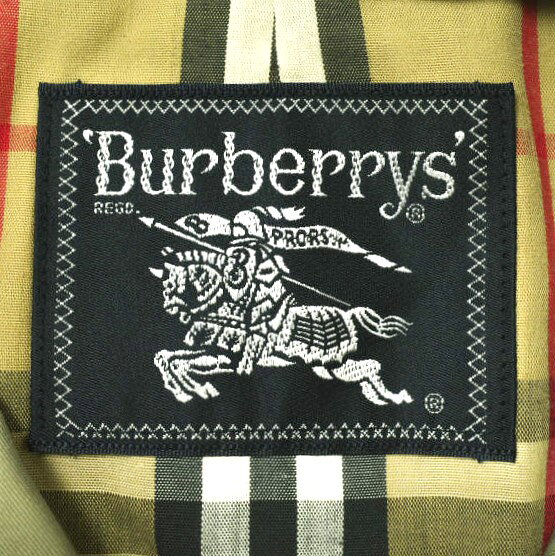Burberrys バーバリーズ 90s ノバチェックライナー コットンギャバジン ステンカラーコート S程度 KHAKI ヴィ loop-online-10150874 USED SELECT SHOP Loop楽天市場店 サンプル画像3