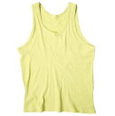 Pilgrim Surf+Supply ピルグリム サーフ+サプライ 23SS 日本製 Ruby Rib Tank リブタンクトップ 37-04-0199-101 1 LEMON BEAMS トップス【中古】【Pilgrim Surf+Supply】
