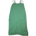 beautiful people ビューティフルピープル 21AW 日本製 double-end bear smooth camidress キャミソールマキシワンピース 1145304001 36 Green ロング トップス【中古】【beautiful people】
