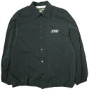 PHOTOCOPIEU フォトコピュー 23SS 日本製 CANTIN - COACH JACKET コーチジャケット 36 BLACK 定価49,500円 アウター【新古品】【中古】【PHOTOCOPIEU】