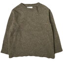 Maison Margiela 1 10 メゾンマルジェラ 22AW イタリア製 アルパカウールクルーネックニット S50HA1083 S18145 L Brown セーター プルオーバー トップス【中古】【Maison Margiela 1 10】(4)