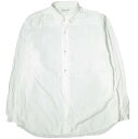 UNITED ARROWS ユナイテッドアローズ 21SS 日本製 トーマスメイソン ボタンダウンワイドシャツ 1111-299-2935 L WHITE 長袖...