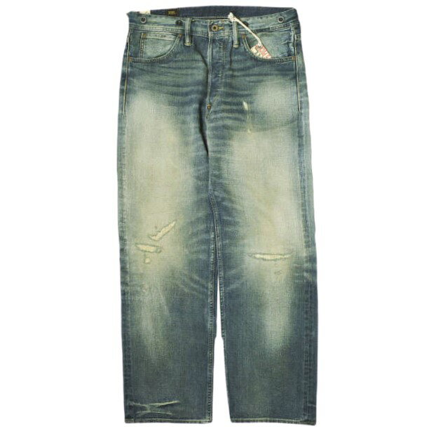 RRL ダブルアールエル VINTAGE 5-POCKET FIT COWBOY JEAN HARWELL WASH ヴィンテージ5ポケットフィットカウボーイジーンズ 782911184001 31 Indigo Double RL デニムパンツ ボタンフライ ボトムス【新古品】【中古】【RRL】のサムネイル