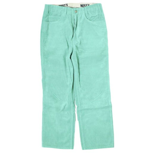 WESTOVERALLS ウエストオーバーオールズ 日本製 817F Corduroy Pants コーデュロイパンツ 19FWPT817 W28 エメラルドグリーン 太畝 ボトムス【中古】【WESTOVERALLS】 WESTOVERALLS ウエストオーバーオールズ 日本製 817F Corduroy Pants コーデュロイパンツ 19FWPT817 W28 エメラルドグリーン 太畝 ボトムス【中古】【WESTOVERALLS】