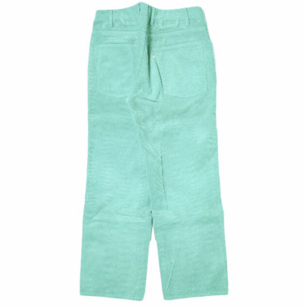 WESTOVERALLS ウエストオーバーオールズ 日本製 817F Corduroy Pants コーデュロイパンツ 19FWPT817 W28 エメラルドグリーン 太畝 ボトムス【中古】【WESTOVERALLS】