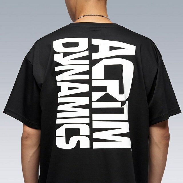 ACRONYM アクロニウム 22SS MERCERIZED SHORT SLEEVE T-SHIRT バックプリントTシャツ S24-PR M BLACK 半袖 トップス【中古】【ACRONYM】